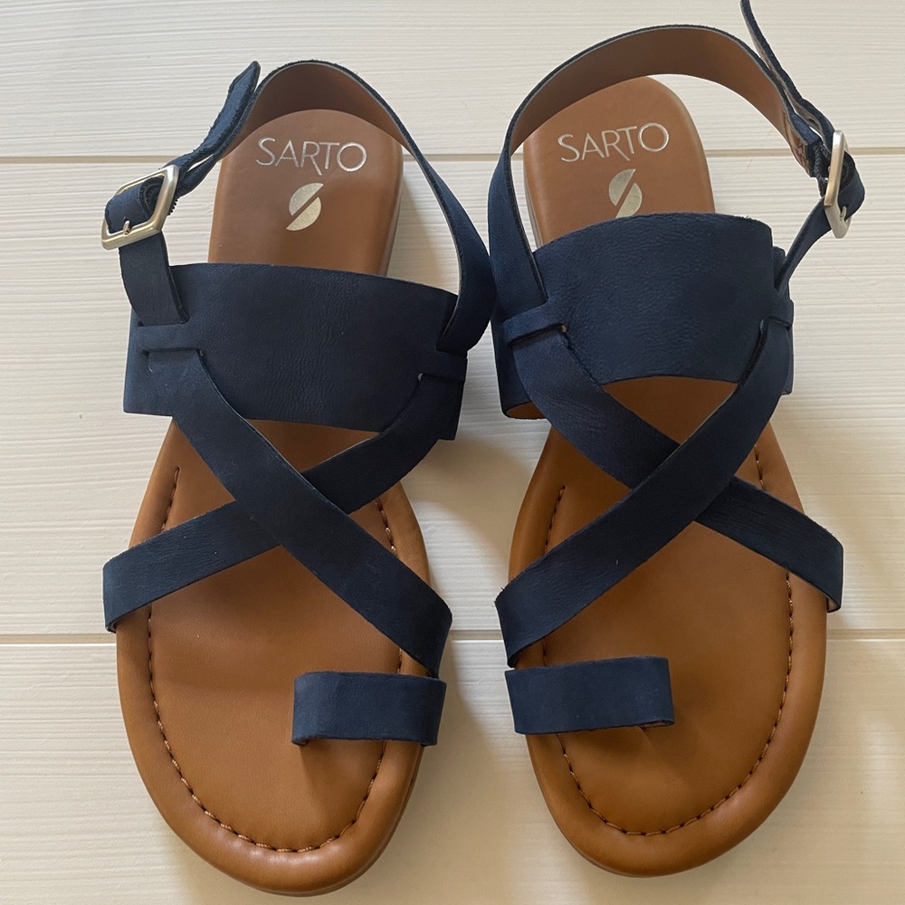 Franco Sarto Leather Sandal